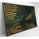 Ver imagem 6 de Quadro Folhas Douradas - 60x40 - Vidro Impresso