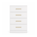 Ver imagem 1 de Cômoda 4 Gavetas Smart Branco