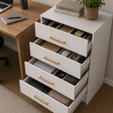 Ver imagem 6 de Cômoda 4 Gavetas Smart Branco