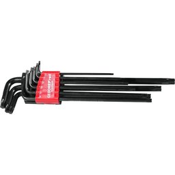 Jogo de Chaves L Torx T10 a T50 Curta 9 Peças - Gedore Red - 2