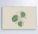 Ver imagem 7 de Quadro Folhas em Linhas - 90x60 - Vidro Impresso