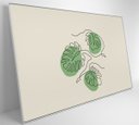 Ver imagem 4 de Quadro Folhas em Linhas - 90x60 - Vidro Impresso