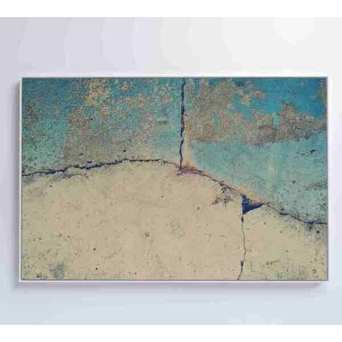 Quadro Abstrato Rachadura - 120x80 - Adesivo Fotográfico