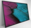 Ver imagem 5 de Quadro Penas Coloridas - 90x60 - Tecido Canvas