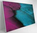 Ver imagem 3 de Quadro Penas Coloridas - 90x60 - Tecido Canvas