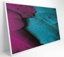 Ver imagem 2 de Quadro Penas Coloridas - 120x80 - Vidro Impresso