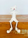 Ver imagem 1 de Escultura Palhaço. Palhaça. Decoração Artesanal. Feita À Mão