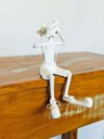 Ver imagem 3 de Escultura Palhaço. Palhaça. Decoração Artesanal. Feita À Mão