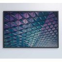 Ver imagem 7 de Quadro Arquitetura Triângulos - 90x60 - Tecido Canvas