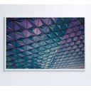 Ver imagem 6 de Quadro Arquitetura Triângulos - 90x60 - Vidro Impresso