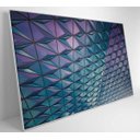 Ver imagem 4 de Quadro Arquitetura Triângulos - 90x60 - Vidro Impresso