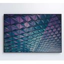 Ver mais imagens de Quadro Arquitetura Triângulos - 90x60 - Vidro Impresso