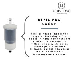 Vela Refil Elemento Filtrante para Torneira Filtro Abs ou Metal - 6