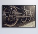 Ver imagem 7 de Quadro Rodas Trem - 90x60 - Tecido Canvas