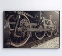 Ver mais imagens de Quadro Rodas Trem - 120x80 - Tecido Canvas
