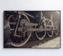 Ver mais imagens de Quadro Rodas Trem - 120x80 - Vidro Impresso
