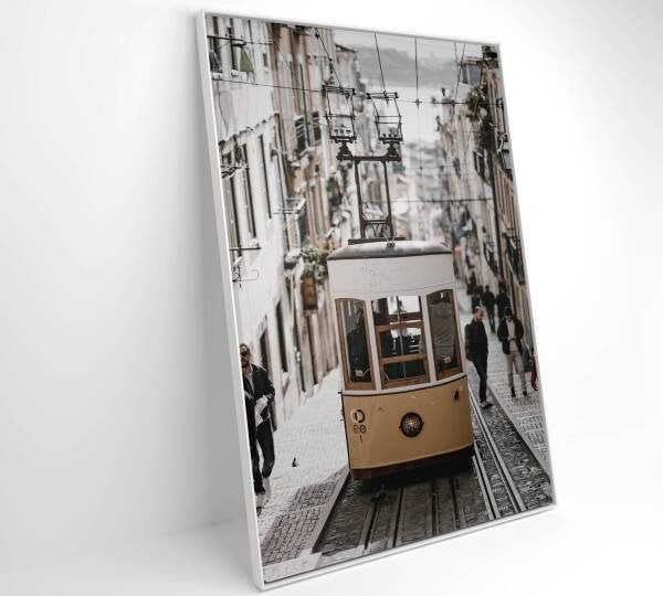 QUADRO BONDINHO LISBOA - 80x120 - Adesivo fotográfico - 3