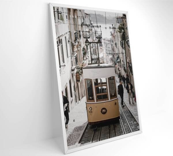 QUADRO BONDINHO LISBOA - 80x120 - Adesivo fotográfico - 2