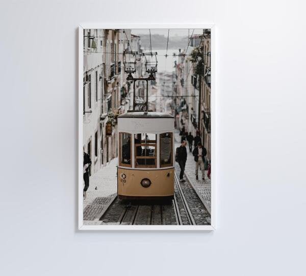 QUADRO BONDINHO LISBOA - 80x120 - Adesivo fotográfico - 4