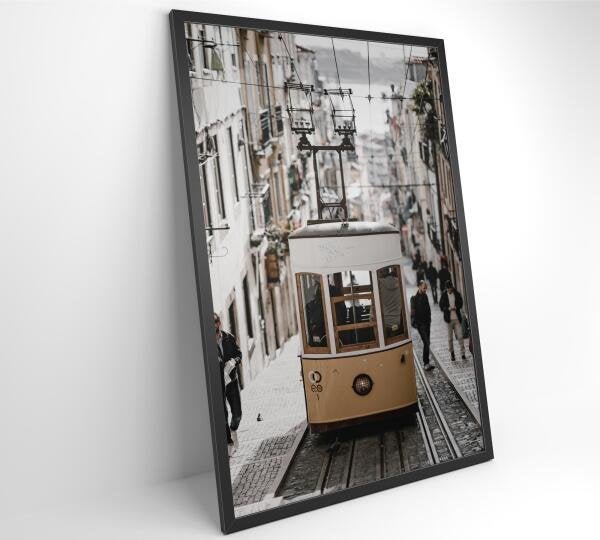 QUADRO BONDINHO LISBOA - 80x120 - Adesivo fotográfico - 5