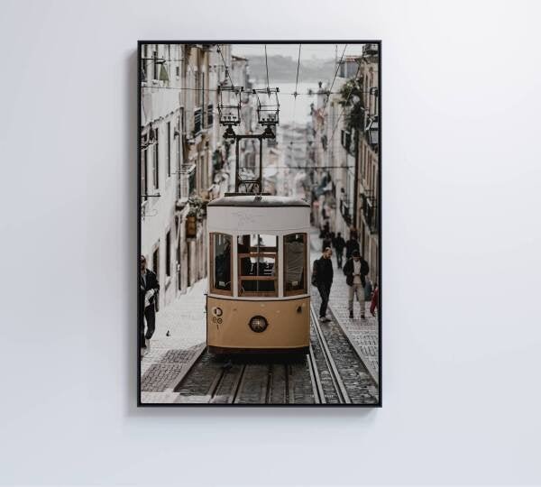 QUADRO BONDINHO LISBOA - 80x120 - Adesivo fotográfico - 7