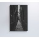 Ver imagem 7 de Quadro Viela Preto e Branco - 80x120 - Adesivo Fotográfico
