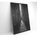 Ver imagem 5 de Quadro Viela Preto e Branco - 80x120 - Adesivo Fotográfico