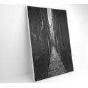 Ver imagem 3 de Quadro Viela Preto e Branco - 80x120 - Adesivo Fotográfico