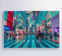 Ver imagem 1 de Quadro Tókio - 60x40 - Vidro Impresso