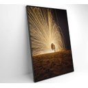 Ver imagem 6 de Quadro Praia Noturna - 80x120 - Tecido Canvas