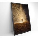 Ver imagem 5 de Quadro Praia Noturna - 80x120 - Tecido Canvas