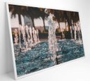 Ver imagem 2 de Quadro Fonte de Água - 60x40 - Adesivo Fotográfico