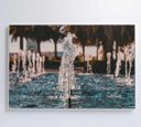 Ver imagem 1 de Quadro Fonte de Água - 60x40 - Vidro Impresso