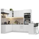 Ver imagem 3 de Armário de Cozinha Completa de Canto 489cm Branco Stella Madesa