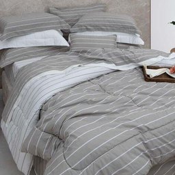 Jogo de Cama Queen Vida Bela Vintage Kacyumara - 4