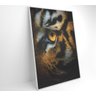 QUADRO OLHO DO TIGRE - 80x120 - Tecido Canvas - 8