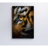 QUADRO OLHO DO TIGRE - 80x120 - Tecido Canvas - 1