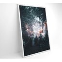 Ver imagem 4 de Quadro Árvores Neve - 40x60 - Vidro Impresso