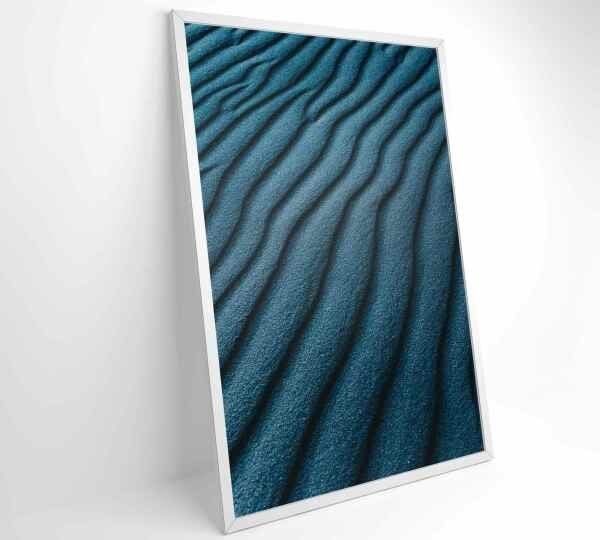 QUADRO ABSTRATO ONDAS - 40x60 - Vidro Impresso - 3