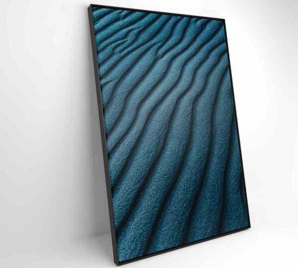 QUADRO ABSTRATO ONDAS - 40x60 - Vidro Impresso - 6