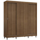 Ver imagem 3 de Guarda-Roupa Casal com Pés 3 Portas de Correr Reno Madesa