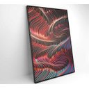 Ver imagem 6 de Quadro Abstrato Ondulações - 40x60 - Adesivo Fotográfico