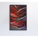 Ver mais imagens de Quadro Abstrato Ondulações - 40x60 - Adesivo Fotográfico