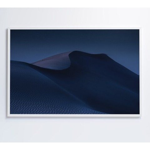 Quadro Noturno Dunas - 120x80 - Adesivo Fotográfico