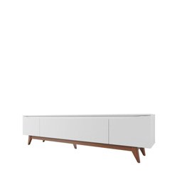 Rack Flynt 219 cm – Natural c/ Branco Fosco - 5