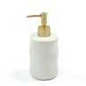 Porta sabonete líquido de cerâmica orgânico branco - Oikos - 1