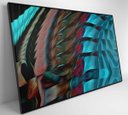 Ver imagem 6 de Quadro Abstrato Curvas - 120x80 - Tecido Canvas