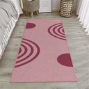 Ver imagem 3 de Tapete Passadeira Boho Arcos 45x140cm Rosa Pink - Antiderrapante