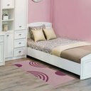 Ver imagem 5 de Tapete Passadeira Boho Arcos 45x140cm Rosa Pink - Antiderrapante