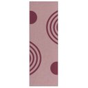 Ver imagem 1 de Tapete Passadeira Boho Arcos 45x140cm Rosa Pink - Antiderrapante